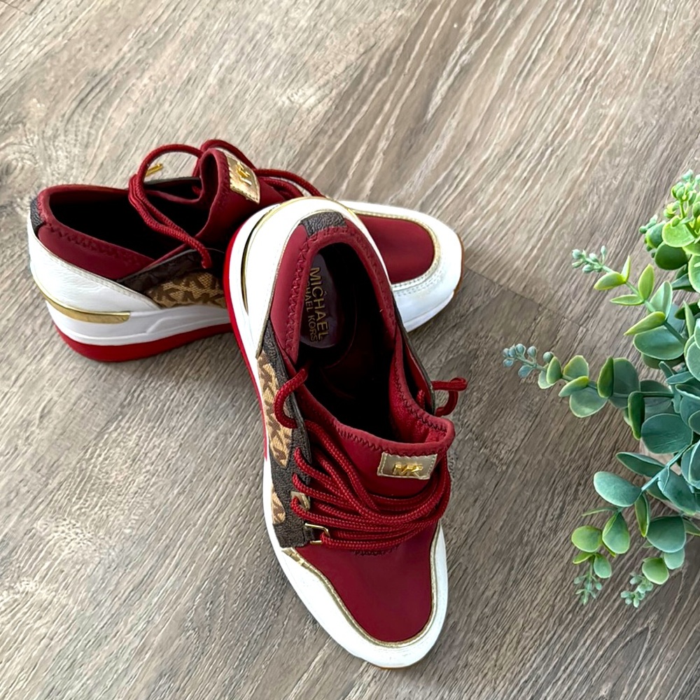 Michael Kors Women's Red Sneakers